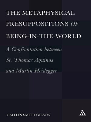cover image of The Metaphysical Presuppositions of Being-in-the-World